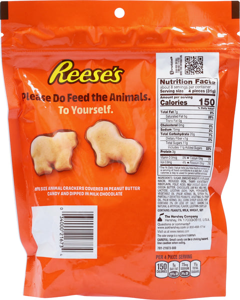 Reese's Dipped Animal Crackers 8.5 oz