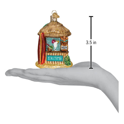 Tiki Hut Ornament