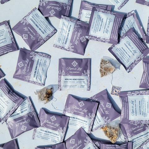 Healing Honeysuckle Case of Individually Wrapped Tea Bags- 50ct