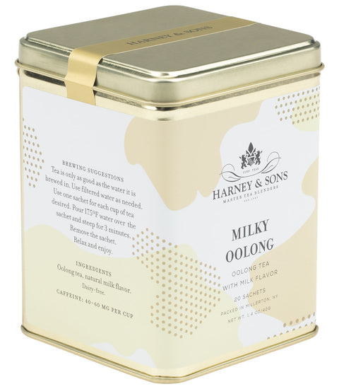 Milky Oolong, Tin of 20 Sachets