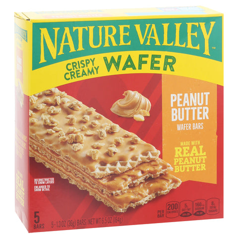 Nature Valley Crispy Creamy Peanut Butter Wafer Bars 6.5 OZ