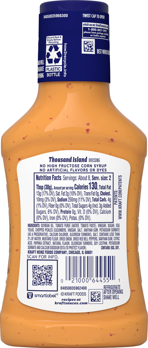 Kraft Thousand Island Dressing 8 FZ