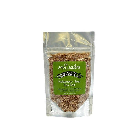 s.a.l.t. sisters Habanero Sea Salt - 2 OZ 6 Pack