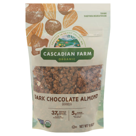 Cascadian Farm Organic Dark Chocolate Almond Granola 11 OZ