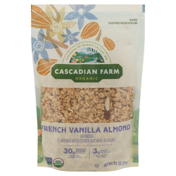 Cascadian Farm Organic Granola French Vanilla - 11 OZ 4 Pack
