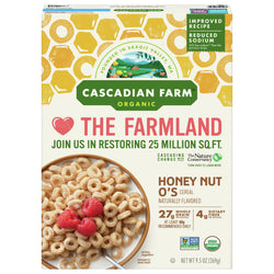 Cascadian Farm Honey Nut Cereal - 9.5 OZ 12 Pack