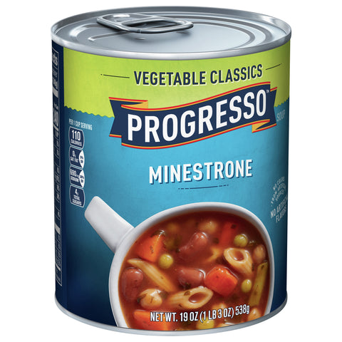 Progresso Vegetable Classics Soup Minestrone 19 OZ