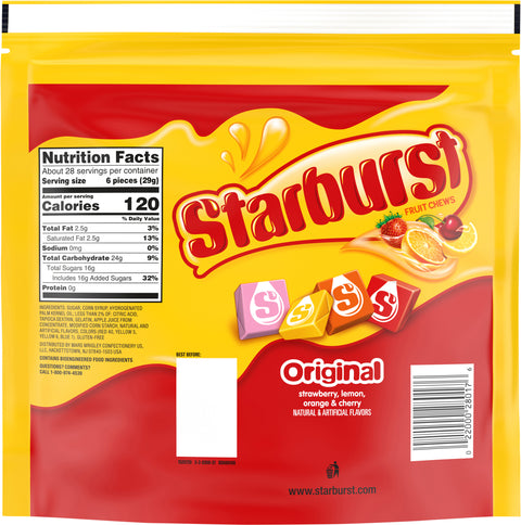 Starburst Original Fruit Chews 27.5 OZ