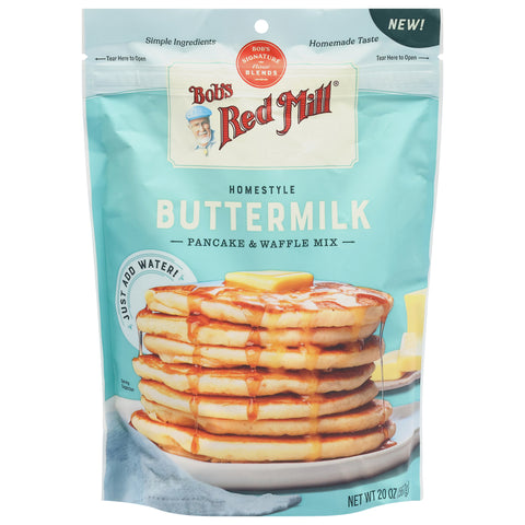 Bob's Red Mill Homestyle Buttermilk Pancake & Waffle Mix 20 oz - 4 Pack
