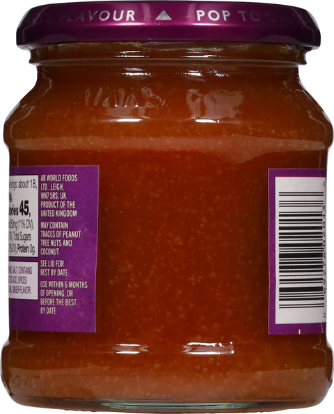 Patak's Major Grey Mild Chutney With Mango Preserve And Ginger 12 OZ