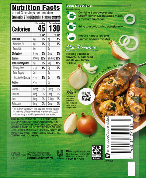 Knorr French Onion Recipe Mix 1.4 OZ