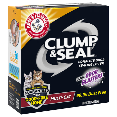 Arm & Hammer Clump & Seal Multi-Cat 14 LB