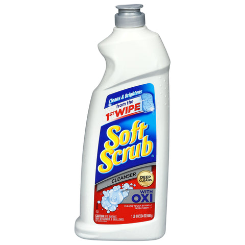 Soft Scrub Fresh Scent Cleanser 24 oz - 24 OZ 8 Pack