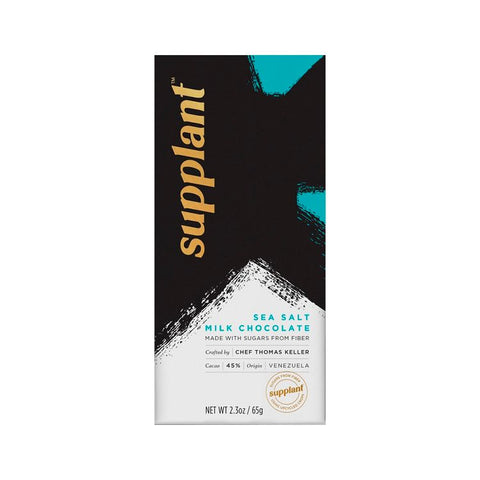 Supplant Supplant Milk Sea Salt Chocolate Bar - 2.3 OZ 12 Pack