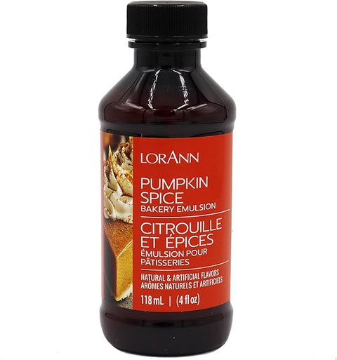 Lorann Oils Pumpkin Spice Bakery emulsion - 4 FL OZ 36 Pack