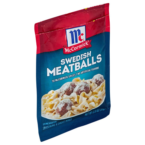McCormick Mix Swedish Meatball 2.11 OZ