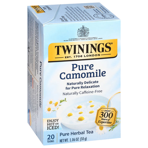 Twinings Pure Chamomile Herbal Tea 20 CT