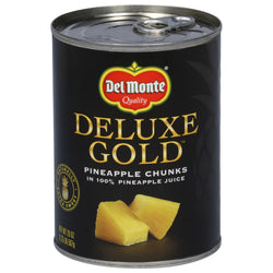Del Monte Gold Pineapple Chunks In Juice - 20 OZ 12 Pack
