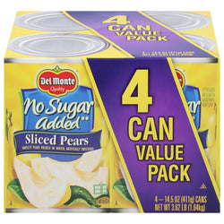 Del Monte Sliced Pears - 58 OZ 6 Pack
