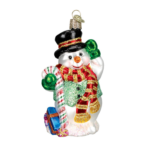 Candy Cane Snowman