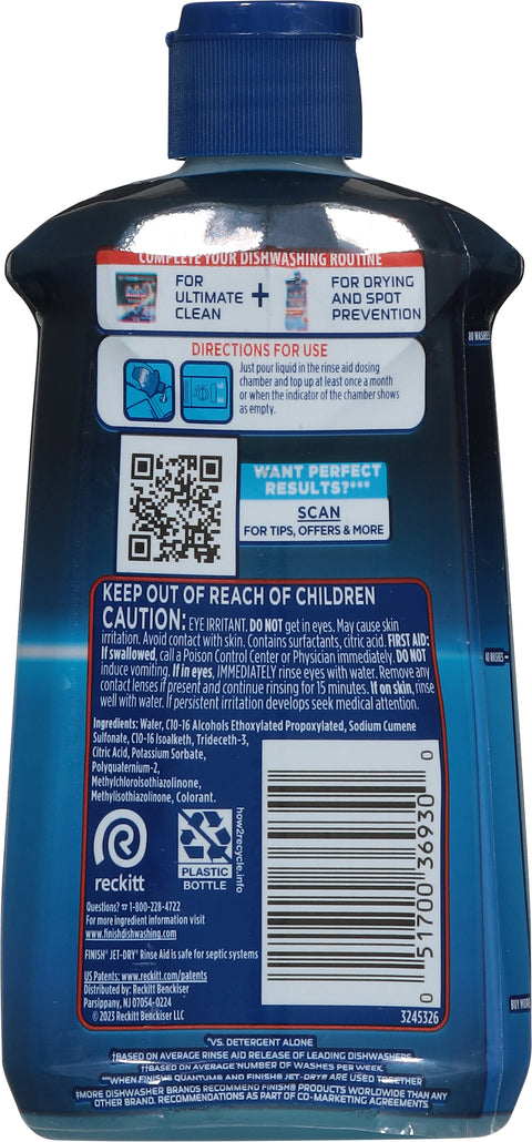 Finish Jet Dry Rinse Aid 8.45 FZ