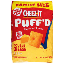 Cheez-It Puff'd Double Cheese Family Size - 9.6 OZ 6 Pack