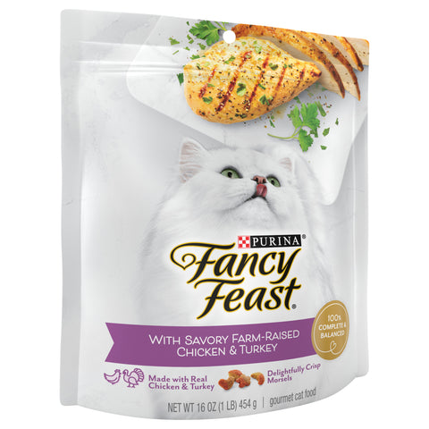 Fancy Feast With Savory Chicken & Turkey 16 OZ