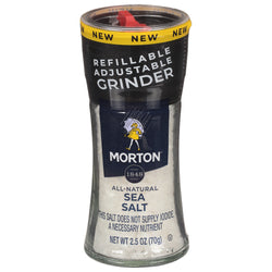 Morton Sea Salt Grinder  - 2.5 OZ 6 Pack