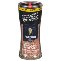 Morton Himalayan Pink Salt Grinder  - 2.5 OZ 6 Pack