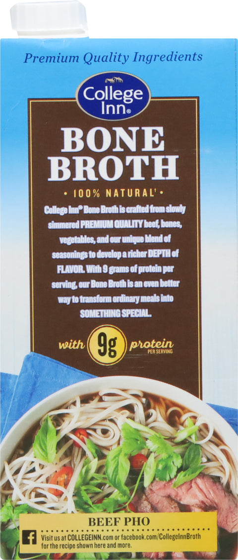 College Inn Beef Bone Broth 32 OZ