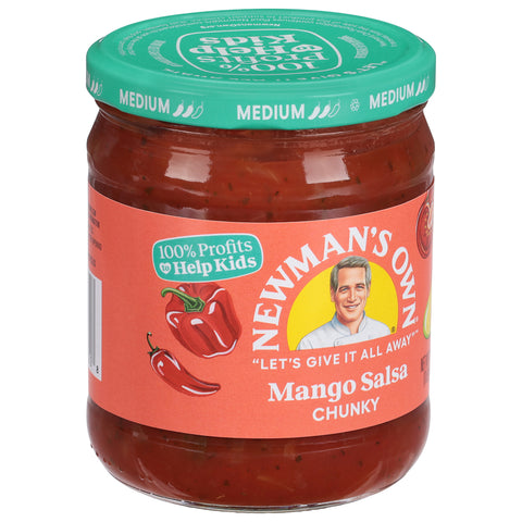 Newman's Own Medium Chunky Mango Salsa 16 OZ