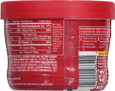 Campbell's Chunky Bowls Chili Mac Soup 15.25 OZ