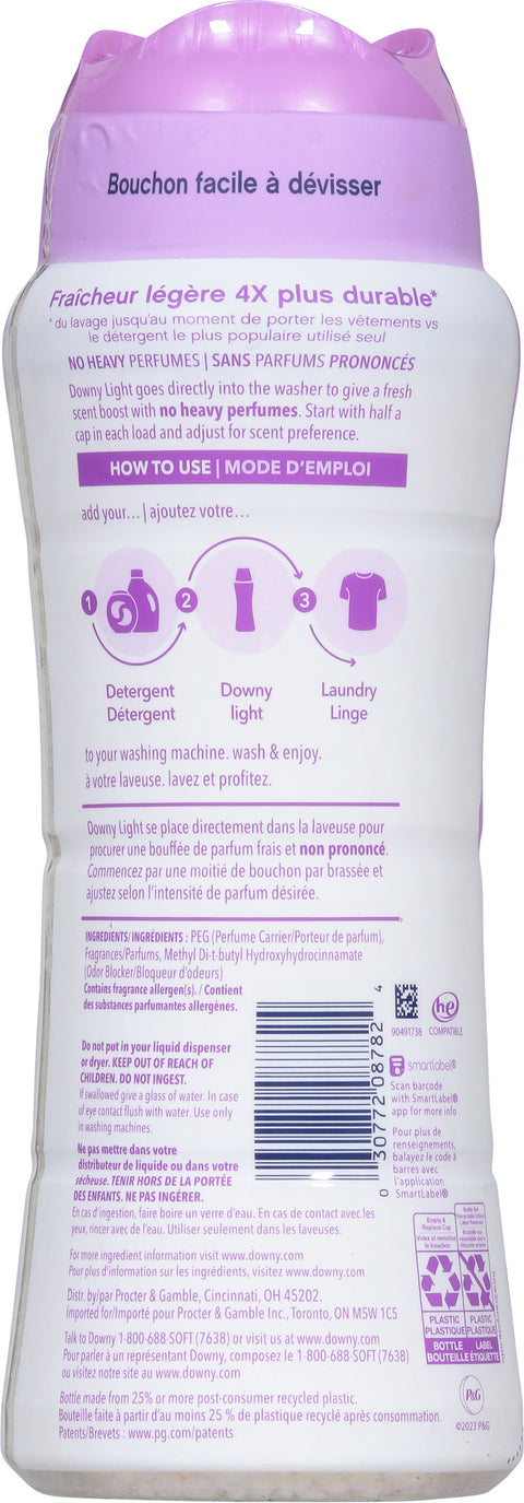 Downy Light In-Wash White Scent Booster Beads 18.2 OZ