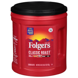 Folgers Classic Roast Ground Coffee - 33.7 OZ 6 Pack