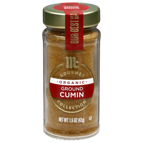 McCormick Gourmet Organic Ground Cumin - 1.5 OZ 3 Pack