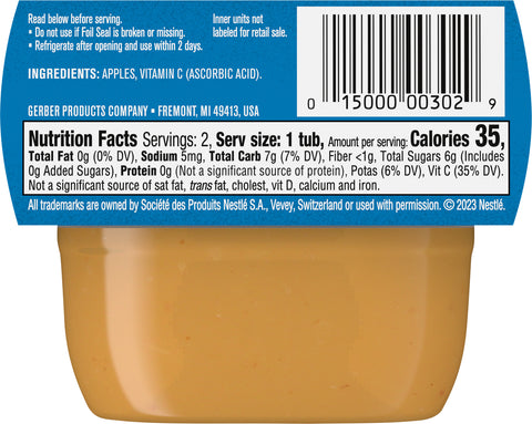 Gerber 1st Foods Apple 4 OZ