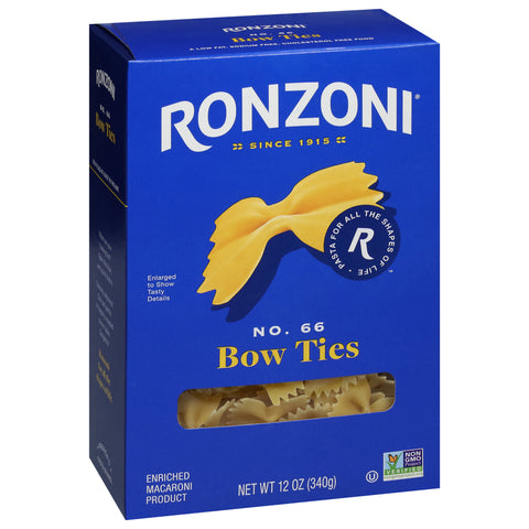 Ronzoni Bow Ties Pasta 12 OZ