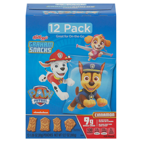 Keebler Paw Patrol Graham Snacks Cinnamon 12.7 OZ