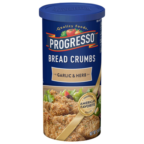 Progresso Bread Crumbs Garlic & Herb 15 OZ
