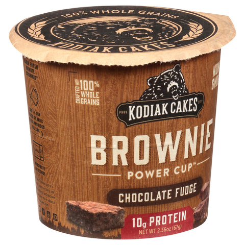 Kodiak Cakes Chocolate Fudge Brownie Cup Mix 2.36 OZ