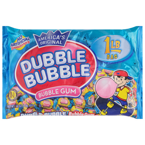 Dubble Bubble Bubble Gum 16 oz - 12 Pack
