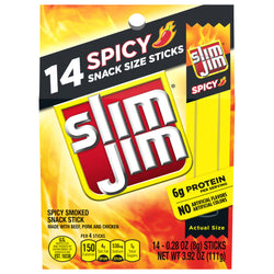 Slim Jim Spicy Smoked Snack Stick - 3.92 OZ 7 Pack