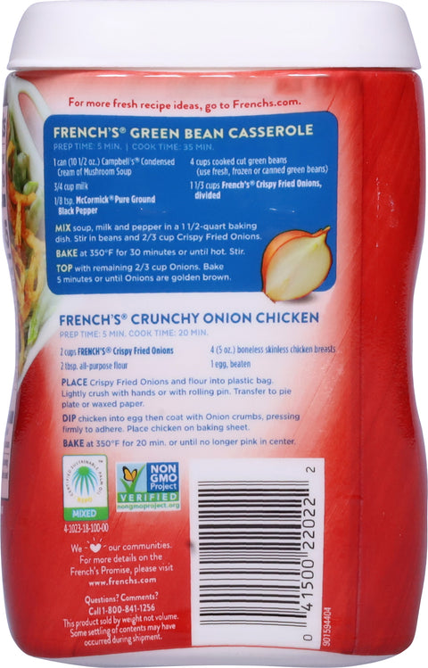 French's Onions Fried Rings 2.8 OZ