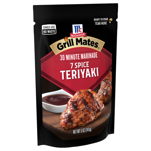McCormick Grill Mates Marinade 7 Spice Teriyaki 5 OZ