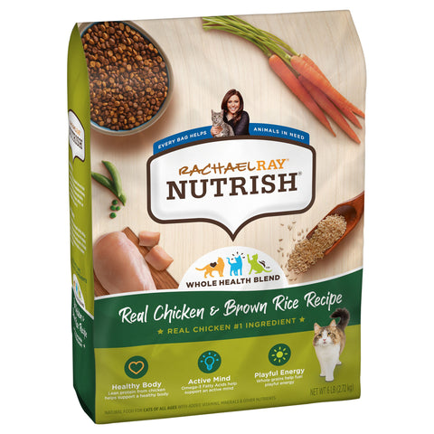Rachael Ray Cat Nutrish Chicken & Rice 6 LB