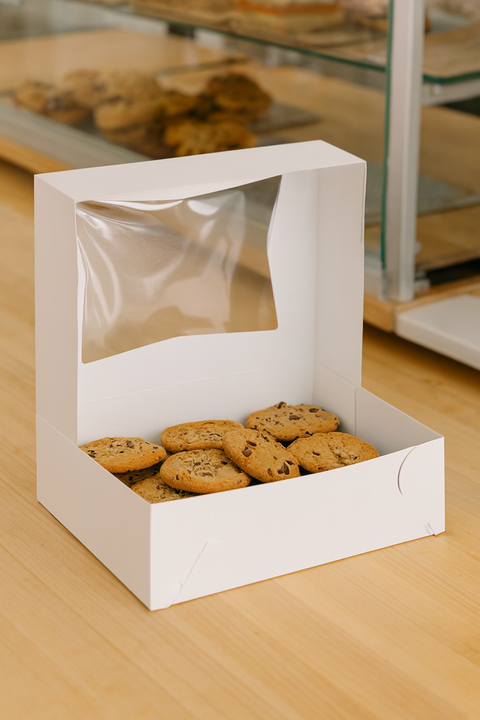 Cake Box - Small 1/4 Sheet - 14x10x4 - Window