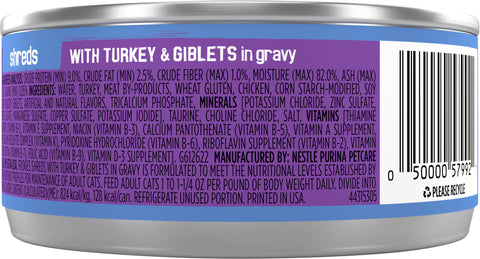 Friskies Savory Shreds Turkey Giblets 5.5 OZ