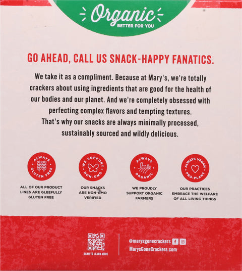 Mary's Gone Crackers Organic Original Crackers 4.0 oz