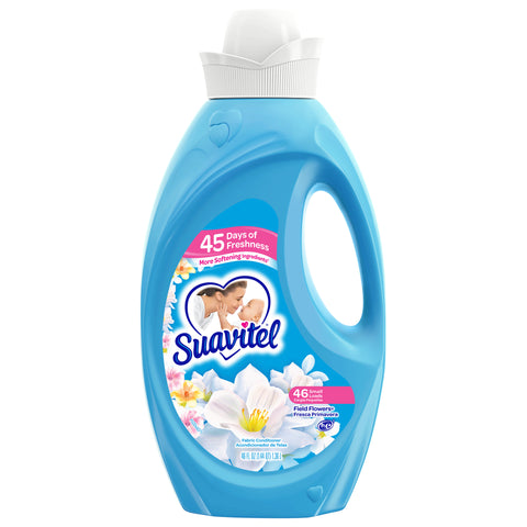 Suavitel Field Flowers Fabric Softener - 46 OZ 6 Pack
