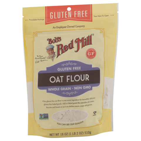 Bob's Red Mill Gluten Free Oat Flour 18 OZ